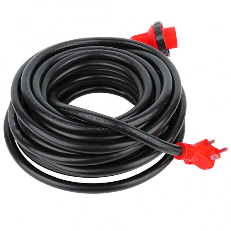Rv Cord 30amp Extension 50foot Heavy Duty Cords With Twist Lock Connector For Trailer Camper Motorhome