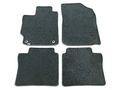 Carscover Custom Fit 2015-2017 Toyota Camry Front And Rear Carpet Car Floor Mats Heavy Cushion Ultramax Asphalt Black 