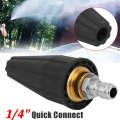 Pressure Washer Turbo Nozzle 360a Rotating Spray Tips 3600psi For Power With 1 4 Inch Quick Connector Cleaning Brick Concrete