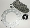 Kawasaki Kdx200 Kdx220 O Ring Chain Sprocket 12 50 112l 