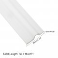 Uxcell Window Weather Stripping 5 Meters 16 41ft Long Door Seal Self Adhesive Gap Sealing Strip For Door Insulation And The
