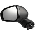 Towing Mirror Glass Fit For 2018-2019 Fusion Ford Left Outside Rear View Js7z17683da-pfm