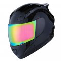 1storm Motorcycle Bike Full Face Helmet Anti Fog Shield Film Mechanic Glossy Black With An Extra Resistant 