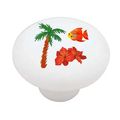 Hawaiian Touches Decorative High Gloss Ceramic Drawer Knob 