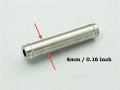 Autobahn88 Straight Aluminum Alloy Vacuum Hose Joiner Od 1 6inch 4mm
