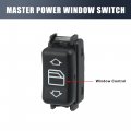 X Autohaux Power Window Switch Front Rear Right Master Control 124 820 4510 For Mercedes-benz 380sel 300d 190e 260e 320e 420e