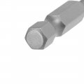 Uxcell 2 Pcs H6 6mm Ball End Screwdriver Bits S2 Steel Magnetic 5 1 Inch Long Drill Bit With 4 Hex Shank