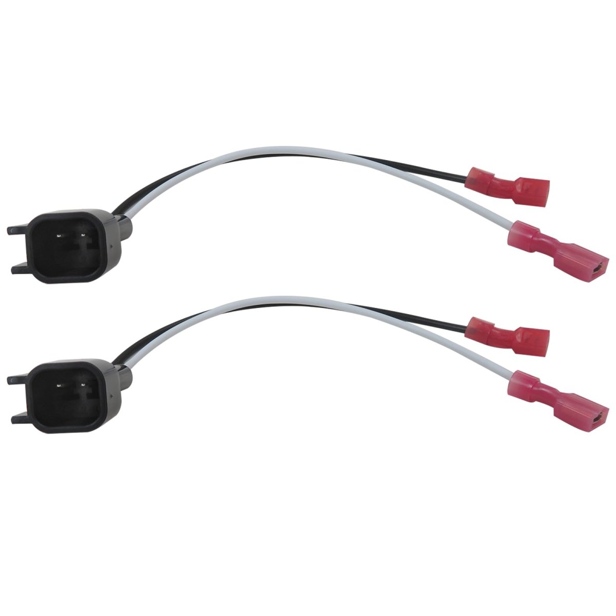2-pack Car Front Rear Door Speaker Wiring Harness For 2000-2011 Crown Victoria