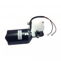 Bemonoc High Torque 24v Dc Electric Reversible Gear Motor 50 Rpm Right Angle Thread Shaft For Volume Gate Garage Door
