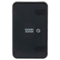 Rv Docking Station Recessed Water And Utility Panel With Quick Connect Shower City Tank Fill Dual Coax Connections Black