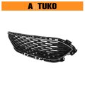 Chrome Framed High Gloss Black Front Grille Replacement For Escape 2020 2021 2022 Plastic Bumper And Trim Molding