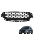 Chrome Framed High Gloss Black Front Grille Replacement For Escape 2020 2021 2022 Plastic Bumper And Trim Molding 