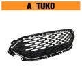 Chrome Framed High Gloss Black Front Grille Replacement For Escape 2020 2021 2022 Plastic Bumper And Trim Molding