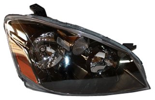Right Headlight Assembly For 2005 2006 Nissan Altima Halogen Front Lamp With Clear Plastic Lens And Waterproof Feature Part