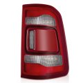 Auto Dynasty Led Drl Rear Tail Lights Assembly For 2019-2024 Ram 1500 Fit Models With Chrome Bezels Blind Spot Cross Path 