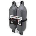 Boattector Inflatable Fender Value 2 Pack 4 5 X 16 Gray With Two 3 8 In Ft Lines Model 3006 7444