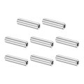 8pcs Aluminum Spacer 3 16 Id X 8 Od 1 9 Length 5 1x10x40mm Screw Standoff Bushing Plain Finish Unthreaded Round Metal For M5 