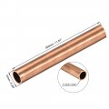 Uxcell Copper Round Tube 10mm Od 1mm Wall Thickness 300mm Long Straight Pipe Tubing