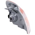 Signal Light Pair For 1998 To 2000 Toyota Corolla Driver And Passenger Side Amber Clear Lens To2520150 To2521150 81520 02040 