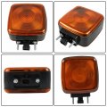Labwork Turn Signal Marker Light Replacement For Kodiak 1990-2009 Incandescent Yellow Lens Side Lamp 15148648 15565531