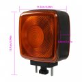 Labwork Turn Signal Marker Light Replacement For Kodiak 1990-2009 Incandescent Yellow Lens Side Lamp 15148648 15565531