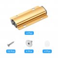 Uxcell 4pack Push To Open Door Latch Aluminum Alloy Magnetic Latches For Hidden Cabinets Rv Drawers Kitchen Cupboard Gold