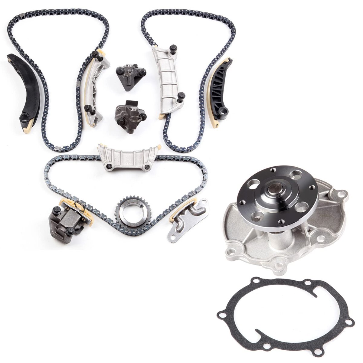 Timing Chain Kit Water Pump Sets 9-0753sx Fits For Buick Enclave Lacrosse For Cadillac Cts Srx Sts Pontiac G6 G8 Torrent Saturn