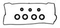 Vs50228 Valve Cover Gasket Set Rubber Engine Sealing Kit With Spark Plug Tube Seals And Grommets 