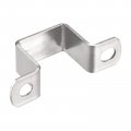 Uxcell U Shaped Connector Bracket 28 X 32mm 304 Stainless Steel For Door Closed Bar Holder Strut Channel 12pcs
