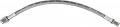 Goodridge 35 Brake Hose Clr Ctd Lines Universal Sil Clear Coat W Chrome Ends In- 80335 