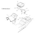 Polaris Seat Latch Frontier Iq Classic 800 550 600 700 340 Turbo