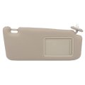 Sun Visor Right Passenger Side Beige For Toyota Venza 2009 2010 2011 2012 2013 2014 2015 2016 Direct Fit Replacement Fabric Car 