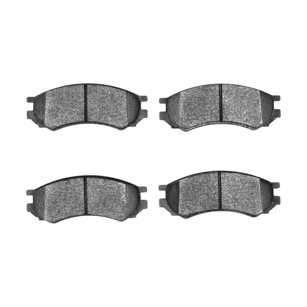 Disc Brake Pads For Saturn Sw1 Sw2 1993 1994 1995 1996 Semi Metallic Friction Material 1 98 Inner Height 5 03 In Width Front