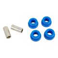 Track Bar Bushing For 1990 1997 Ford F-350 Blue Polyurethane 4 Piece Set 0 75 Inside Diameter 1 29 In Outside Front Position 