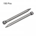 Uxcell Finishing Nails 150pcs 30mm 1-3 16 Inch Hand-drive Hardware Carbon Steel Nail Lost Head