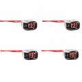 Set Of 8pcs Equipment Nominal Flow Direct Fuel Injectors Connector Plug Harness 05037479aa Fits 2006-2017 For Chry Dodge Jeep
