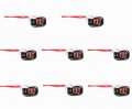 Set Of 8pcs Equipment Nominal Flow Direct Fuel Injectors Connector Plug Harness 05037479aa Fits 2006-2017 For Chry Dodge Jeep