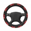 Foruidea Hibiscus Flowers Car Steering Wheel Cover Neoprene Automotive Anti Slip And Sweat Absorption Auto Wrap Fit Most Cars