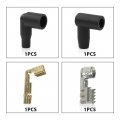 G-plus 8pcs Square Ignition Coil Spark Plug Wires Compatible With Chevy Silverado Gmc Sierra 1500 2007-2013 Fit Tahoe Yukon
