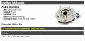 Front Wheel Hub And Bearing Assembly Compatible With 2012-2015 Chevy Captiva Sport Abs Brakes