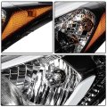 Headlight Assembly Passenger Side Replacement For Hyundai Elantra 2014-2016 Bulbs Are Included