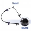 X Autohaux Car Abs Wheel Speed Sensor Rear Left No 57475smge01 For Honda Civic Mk8 2005-2012