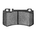 Front Disc Brake Pads For Mercedes Benz Sl55 Amg 2003 To 2008 Low Metallic Friction Electronic Pad Wear Sensor 2 54in Height 4 