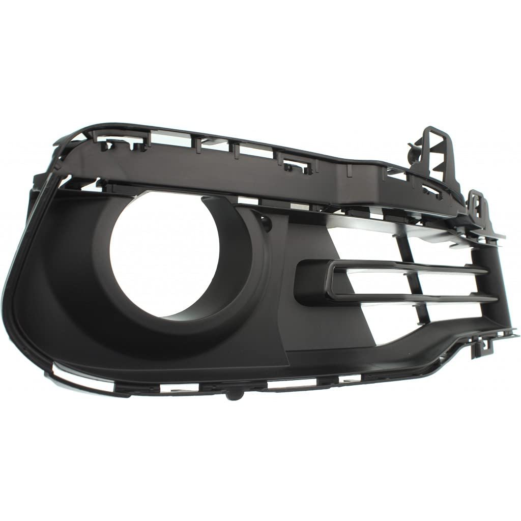Fog Light Trim For Bmw 320i 340i 2016 2017 2018 Passenger Side Textured Black Fits Bm1039180 And 51117396878 Standard Modem