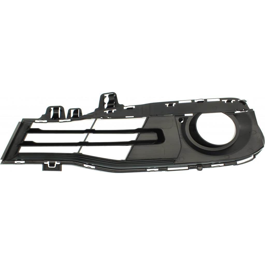 Fog Light Trim For Bmw 320i 340i 2016 2017 2018 Passenger Side Textured Black Fits Bm1039180 And 51117396878 Standard Modem