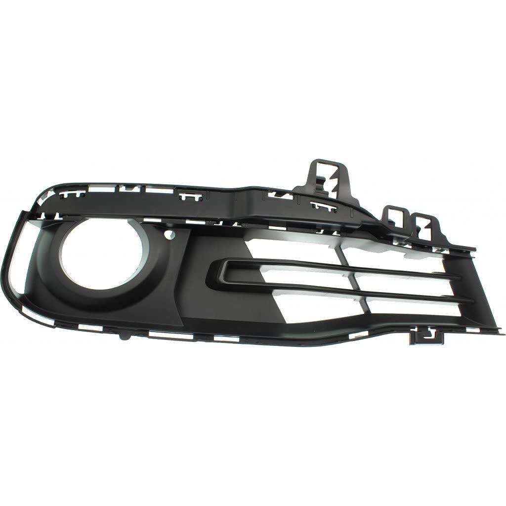 Fog Light Trim For Bmw 320i 340i 2016 2017 2018 Passenger Side Textured Black Fits Bm1039180 And 51117396878 Standard Modem