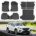 Outback Floor Mats Car For Subaru 2020-2025 All Weather Full Set Cargo Liner With Backrest Mat Accessories Heavy Duty 
