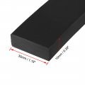Uxcell Solid Rectangle Rubber Seal Strip 30mm Wide 10mm Thick 2 Meters Long Black