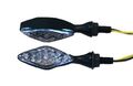 Ks Led Ultra Mini-marker Lights Diamond W Eyelid Blk 13 Leds 25-8920 