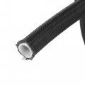 X Autohaux An8 1 2 Meter 3ft Universal Braided Ptfe Nylon Stainless Steel For E85 Car Oil Fuel Gas Line Hose